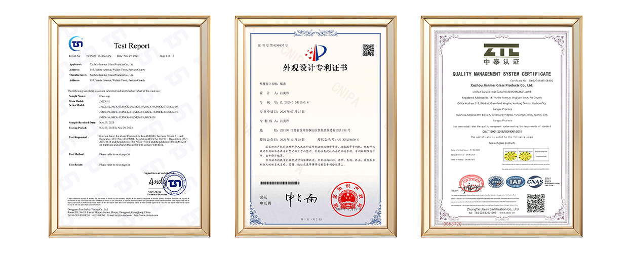 Certificates